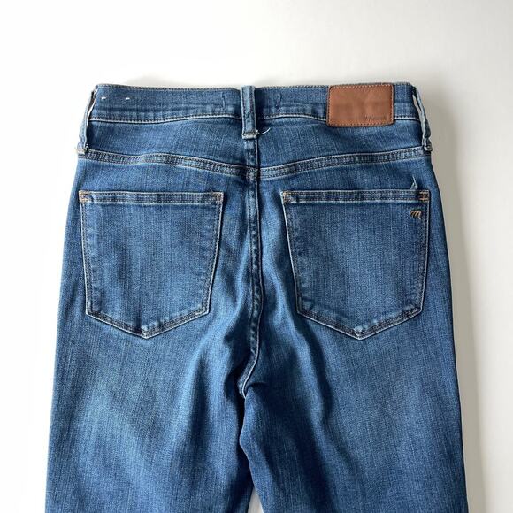 Madewell Tall 10" High Rise Roadtripper Supersoft Jeans Playford Wash 25 Tall - Picture 10 of 11